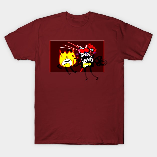 I WILL BEAT YOU UP!!! T-Shirt by Baddy's Shop